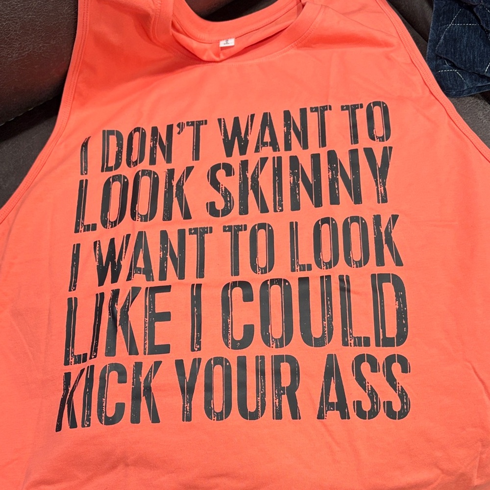 Graphic Tank Top XXL New